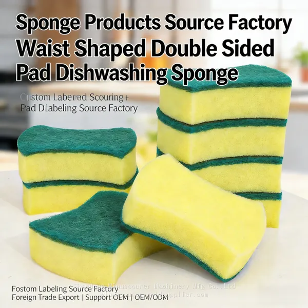 Easy Operate Kitchen Cleaning Sponge Scouring Pad Foam Sponge Forming Machine photo-5