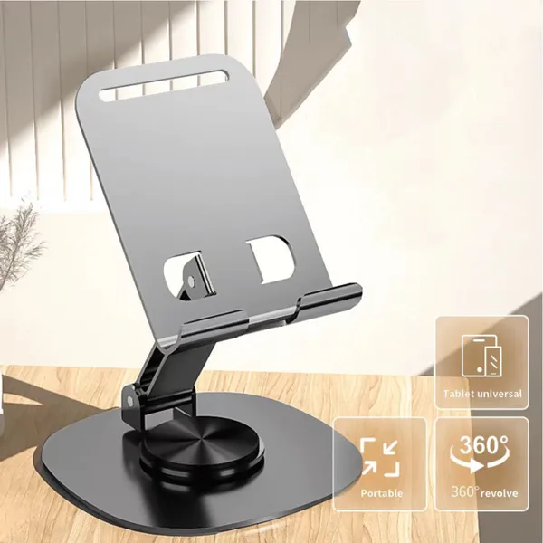 Adjustable Foldable Portable Phone Stand Desk Holder Ergonomic Multi Angle photo-3