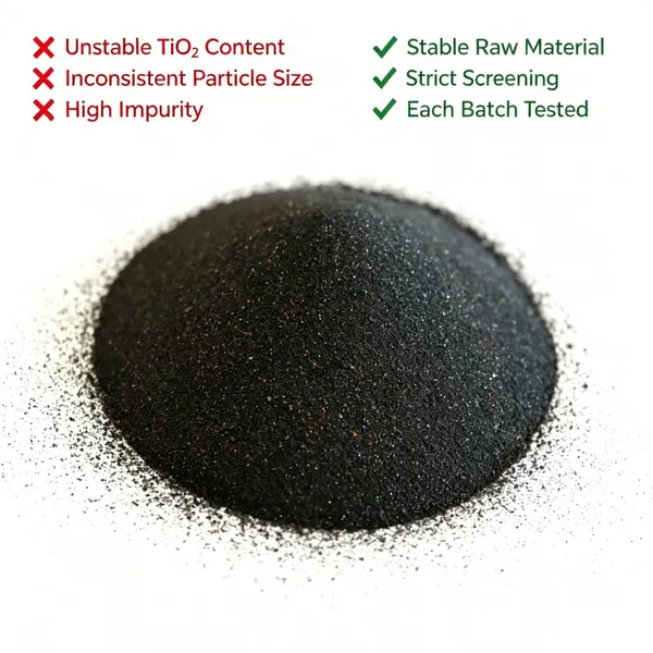 Rutile Sand for Welding Rod TiO₂ 95% Raw Material photo-4