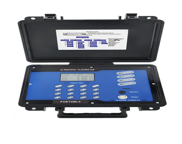 Portable UltraSonic Flowmeter