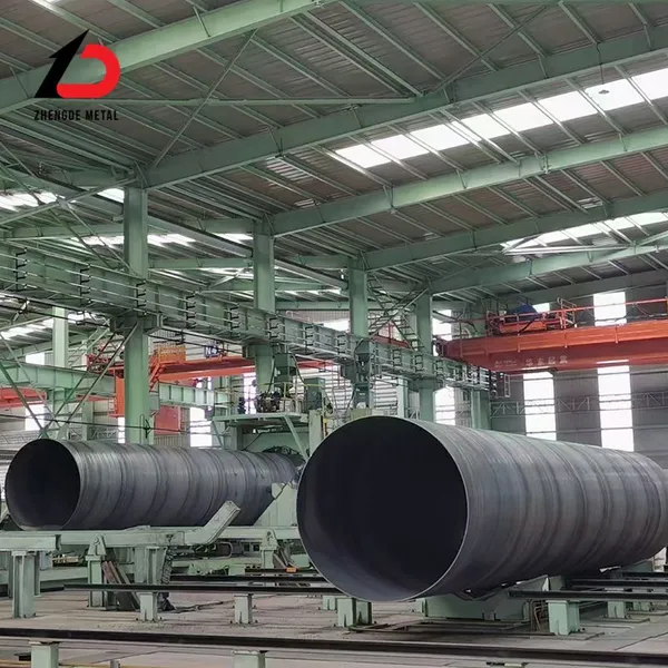 Large diameter steel pipe