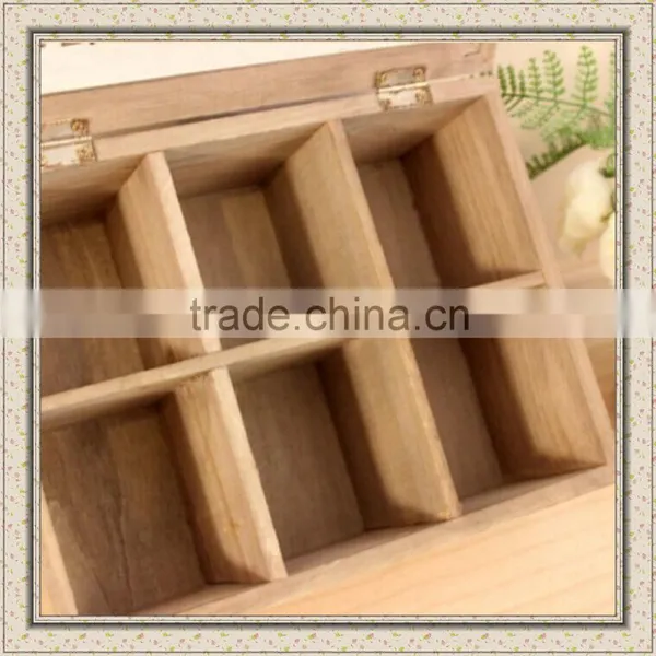 2016 Black Tea Custom Wooden Gift Box American Style Coffee Storage Box Tea Packaging Boxfor Wholesale photo-6