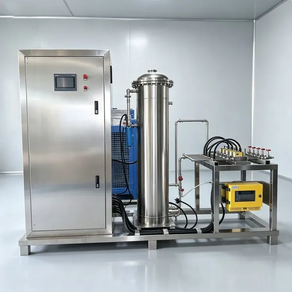 1kg 1.5kg 2kg Ozone Oxidation System for Printing & Dyeing Effluent Decolorization and COD Removal