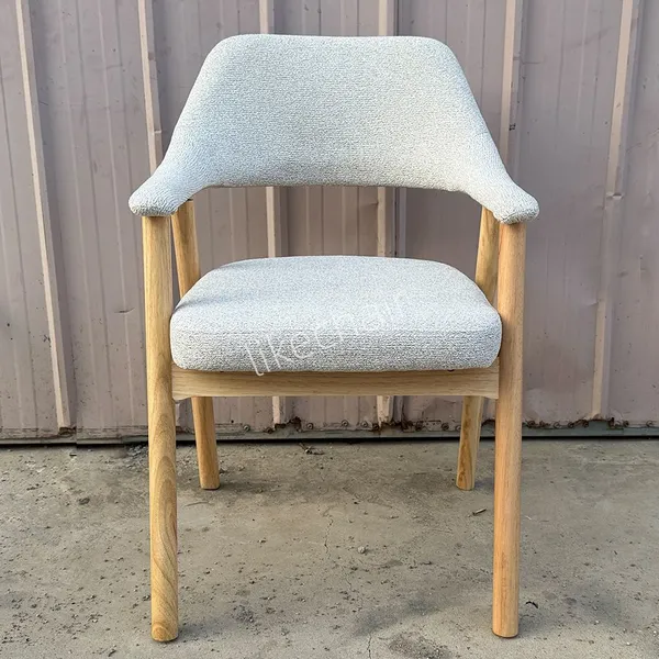 NEW DESIGN Solid Wood Restaurant Dining Chair WOODEN Dining Chair With Armrest