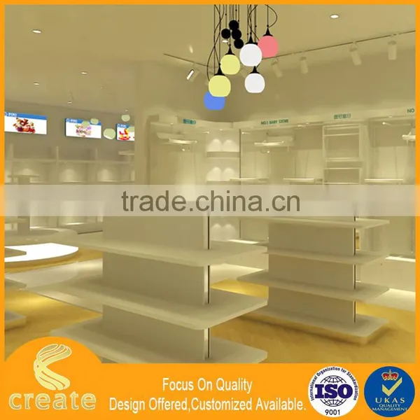 High End Children Shop Furniture Garment Display Stand,clothing Store Showcase for Baby Kids Garments From China photo-2