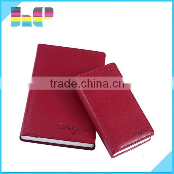 Promotional Gifts Custom Design Printed Hardcover Leather Notebook Printing photo-6
