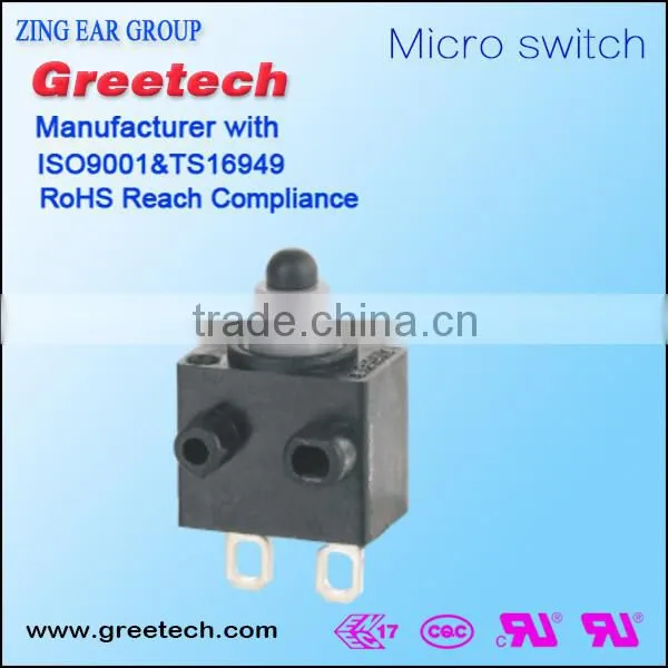 2015 Zing Ear Waterproof Mini Slide Switch and Micro Switch for Sliding Door Lack