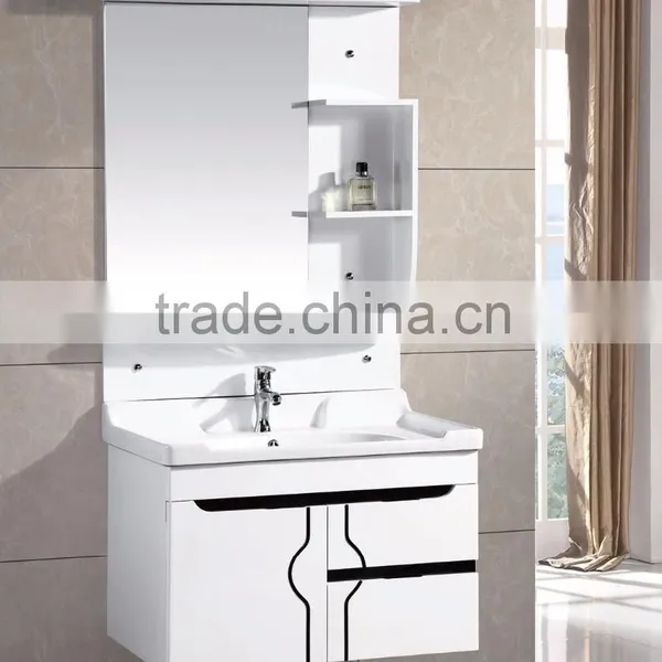 A Cabinet of Two Drawers With Different Styles Pvc Bathroom Cabinet (EAST-25074/25137/25140/25063/25061) photo-3