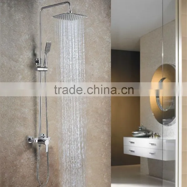 Luxury Golden Color Exposed Rain Shower Set AF838 photo-3