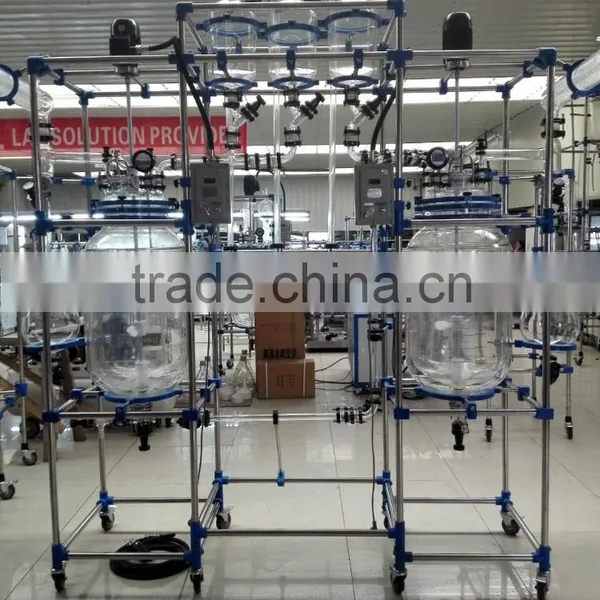 200L Lab Explosion Proof Jacketed Glass Reactor photo-3