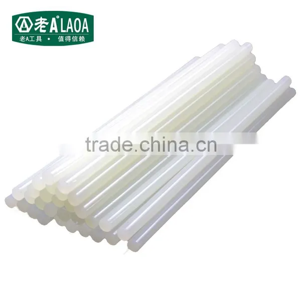 LAOA 30pcs Translucent Clearly 11mm*290mm Melt Glue Stick For Electric Glue Gun Craft Album Repair Hot Melt Gun Car Audio Craft photo-2
