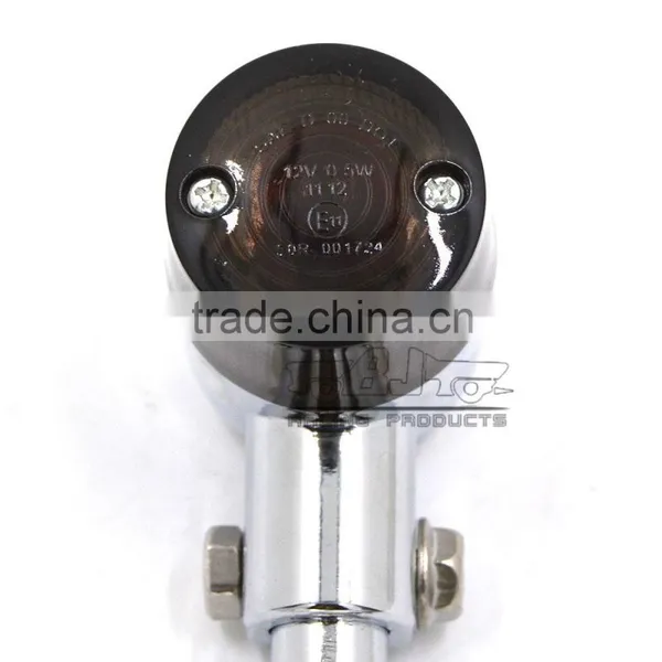 BJ-SL-061 High Quality Ultra Bright Universal E-Mark Aluminum Chrome Housing LED Motorcycle Signal Light photo-3
