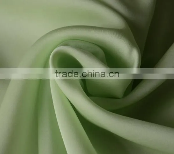 100%polyester Spun Yarn Satin Chiffon Fabric