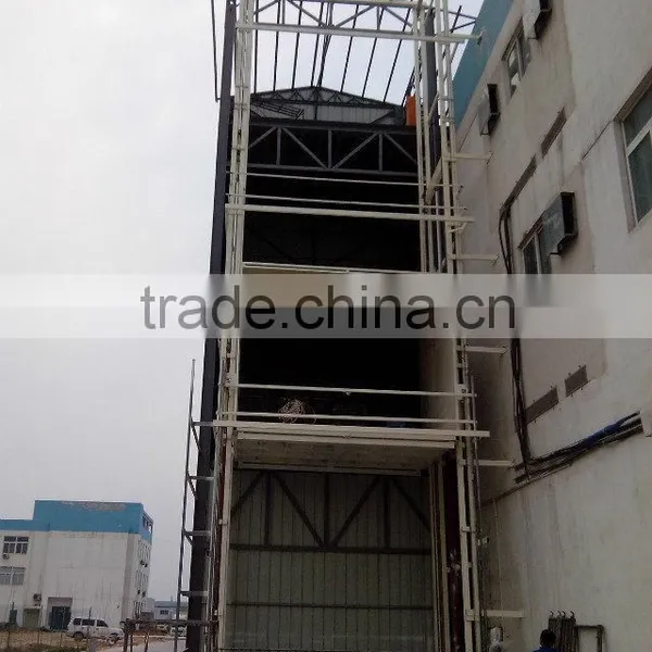 New Warehouse Vertical Hydraulic Cargo Lift photo-4
