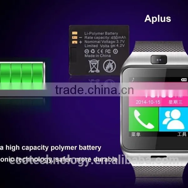 APLUS Cheapest Smart Bluetooth Watch GV18 With NFC Camera WristWatch SIM Card Smartwatch for IPhone6 Samsung Android Phone Watch photo-4