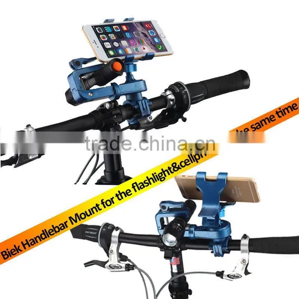 Smilinmount Multifunctional Bicycle Holder for Mobile Phone and Flashligh at the Same Time photo-2