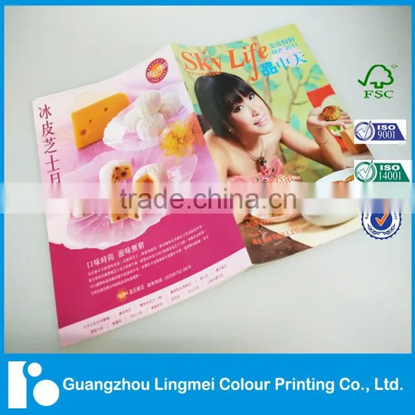 Custom Saddle Stitched Recipe Book Color Print Factory Price photo-2
