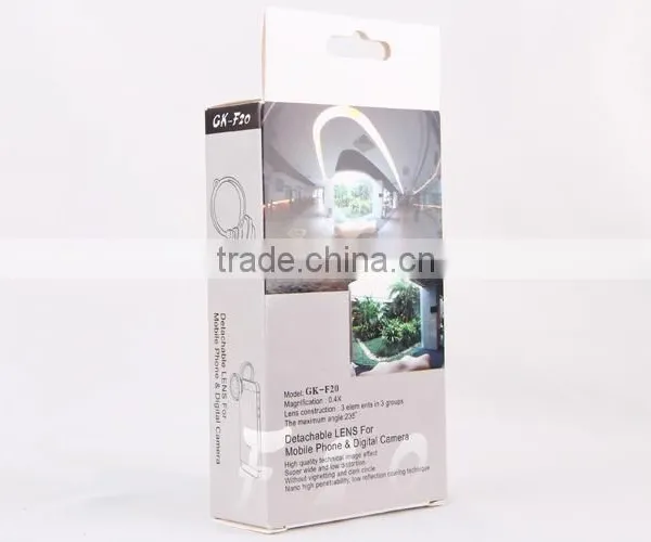 Phone Universal C Clamp 235 Degrees Super Fisheye Lens for Iphone photo-4