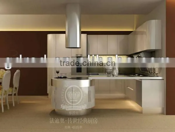 Stainless Steel Kitchen Cabinet With Modern/classial/antique Style Make in China