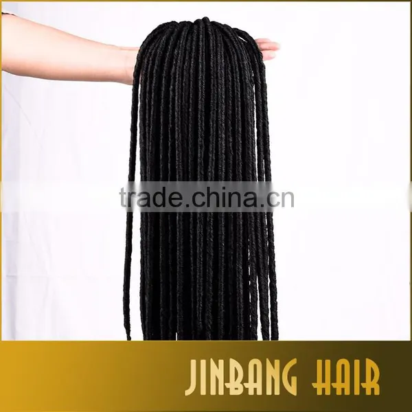 Cheap Price 18inch Fauxlocs Soft Crochet Twist 2x Havana Mambo Fauxlocs Twist Braid Soft Dread Fauxlocs photo-3