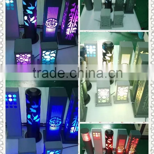 Die-casting Aluminum & PC Bridgelux 220v Outdoor Led Garden Light photo-2