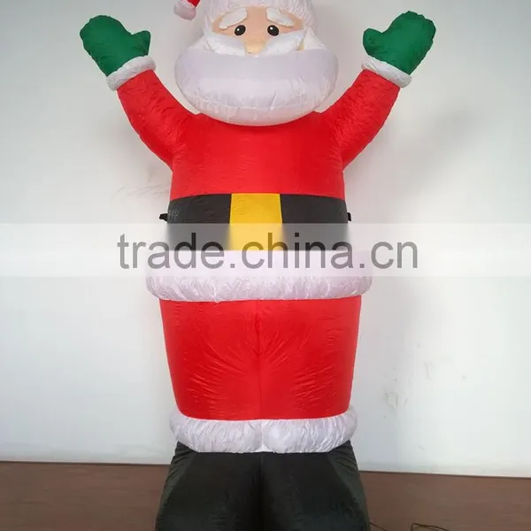 DJ-143R 8ft Indoor Outdoor Led Santa Claus Sofa Inflatable Christmas Decoration photo-2