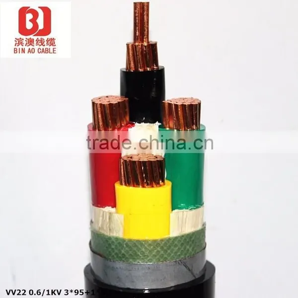 Underground Cable Steel Tape Armoured Copper Core PVC Insulation Electric Cable photo-2