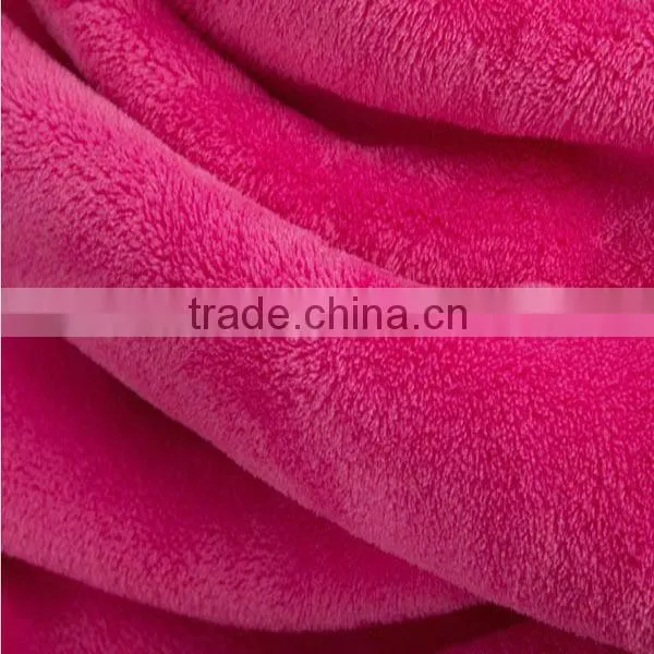 Hot Sell Super Soft Coral Fleece Fabric