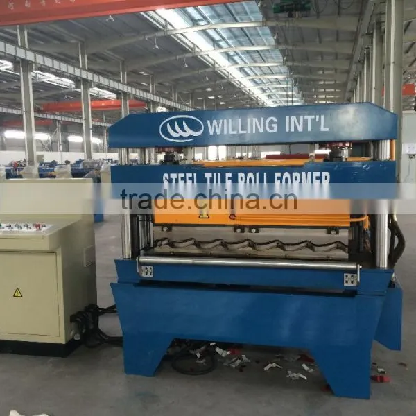 High Speed Roof Tile Roll Forming Machine