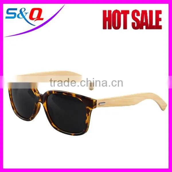 PC Wooden Temple Sunglasses Black Color Change Sunglasses photo-6