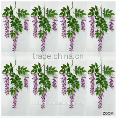 Fabric Single Artificial Flowers Winter Jasmine Wedding Decoration