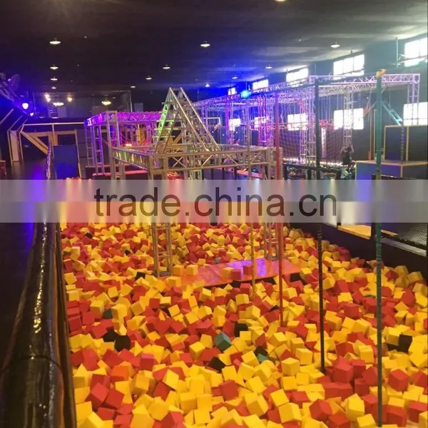 Customized Design High Jump Indoor Trampoline With Dodge Balls,slam Dunk,sea Balls,foam Pit for Adult and Kids photo-5