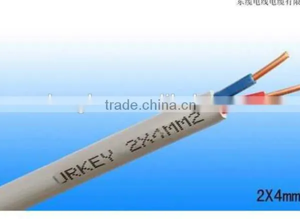 BVVB BLVVB Copper Conductor PVC Insulated PVC Sheathed Electric Flat Parallel Wires and Cables photo-4