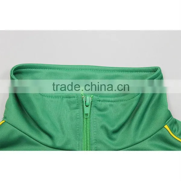 Cheap Wholesale Mens Plain Polyester Blank Track Jacket photo-3