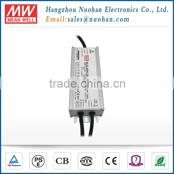 Meanwell Ip67 40w 24v Led Dimming Driver HLG-40H-24B Supplier's Choice photo-3