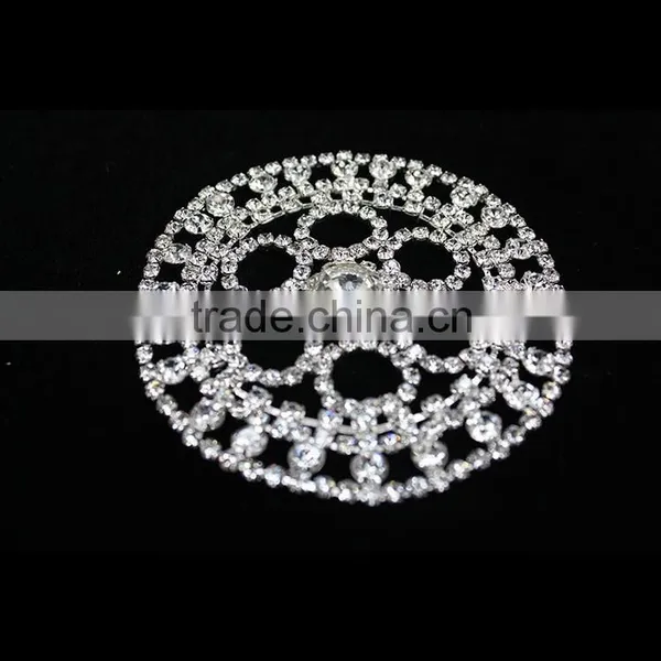 2015 Wholesale Round Rhinestone Applique for Garment Decoration photo-2