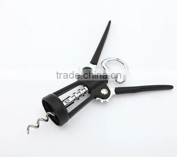 Black New Zinc Alloy Champagne Opener Red Wine Opener photo-2