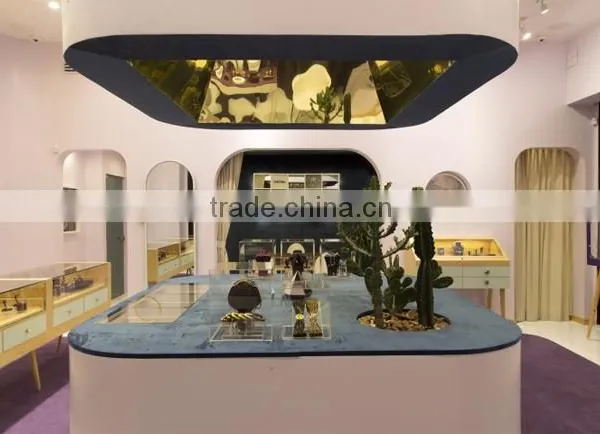 Customized New Design Fashion Modern Retail Jewellery Store Furniture photo-4