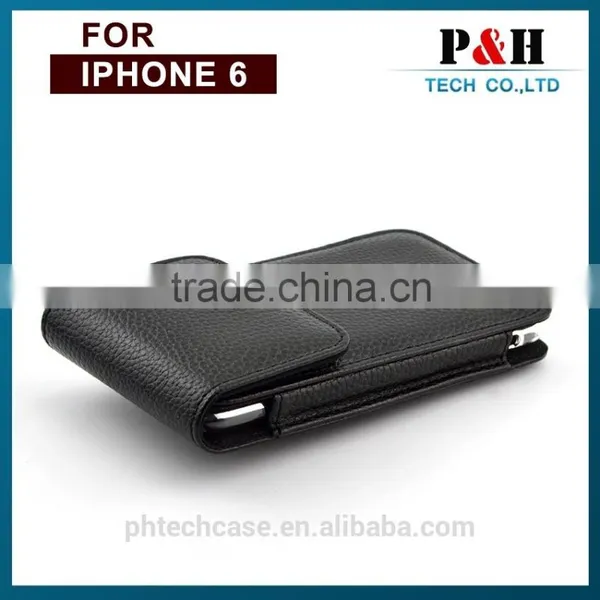 New Skin Faux Leather Pouch for Iphone 6 Plus photo-4