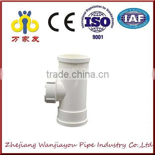Manufacture Water Supply Plastic Pvc Water Pipe/ PVC Fitting / Riser Inspection Opening