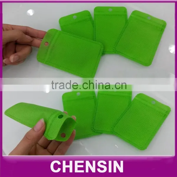 Double Side Non-woven Materials Packaging Bag Jewellery Gift Accessories Zip Lock Bags photo-4