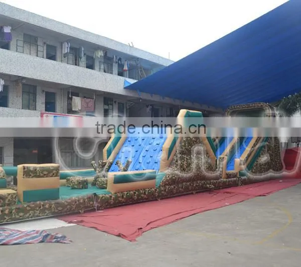 Giant Interactive Military Boot Camp Inflatable Obstacle Course for Sale, Adult Inflatable Obstacle Course photo-4