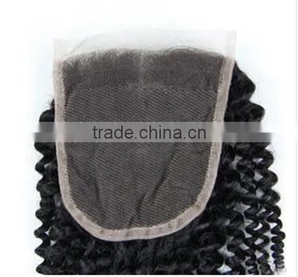 Swiss Lace Top Bleached Knots Baby Hair Closure photo-3
