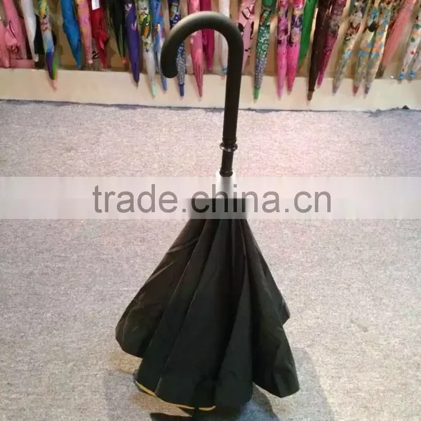 23 Inch New Design Upside Down Magic Inverted Car Umbrella photo-5