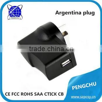 Travel Power Adapter 220v ac to dc 5v 2a USB Handly Wall Charger photo-6