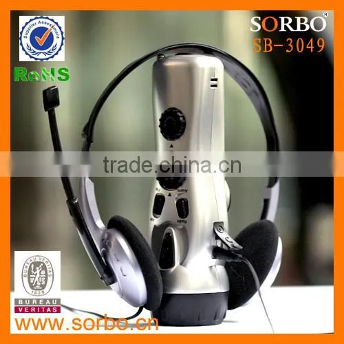 Hand Crank FM&AM Radio With Flashlight Torch photo-4