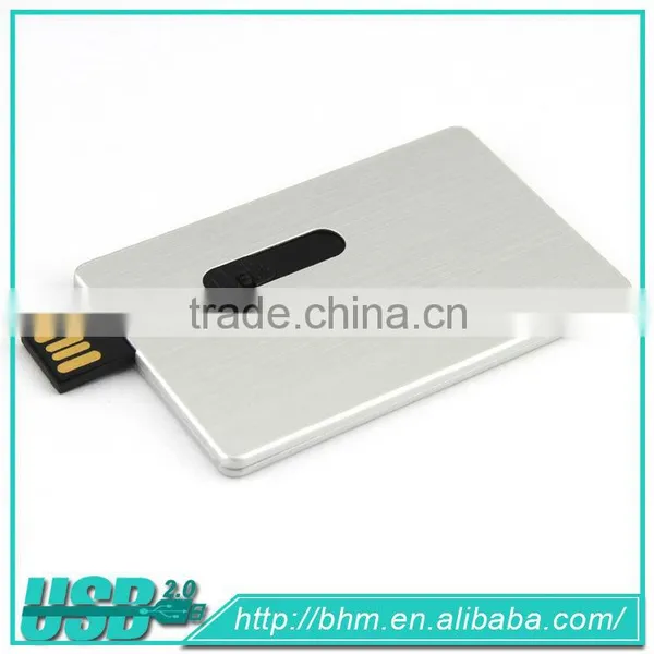Hot Selling Customized LOGO Metal Credit Card Usb Flash Drive photo-4