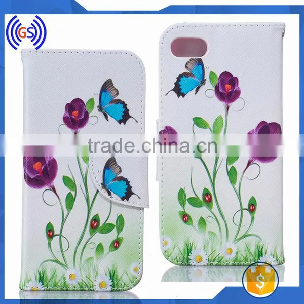 New Arrival Flip Leather Cell Phone Case For Iphone 7 Wholesale