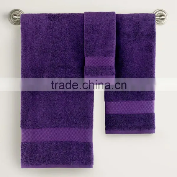 Wholesale Custom White 100% Cotton Hotel Towel Set photo-3