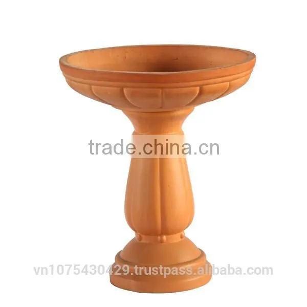 Bird Bath Terracotta Wholesale, Cheap Ceramic Flower Pots photo-2